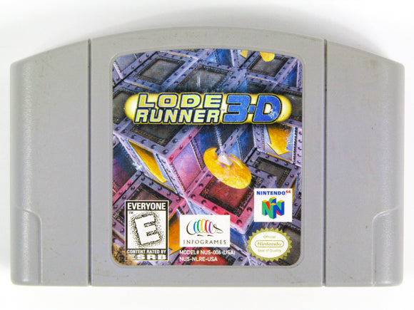 Lode Runner 3D (Nintendo 64 / N64)