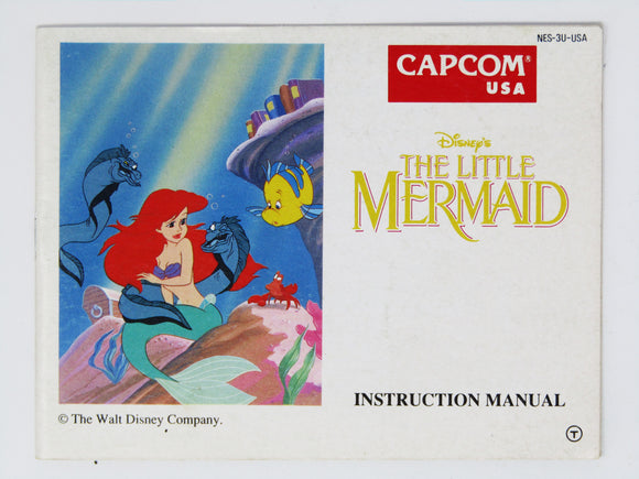 Little Mermaid [Manual] (Nintendo / NES)