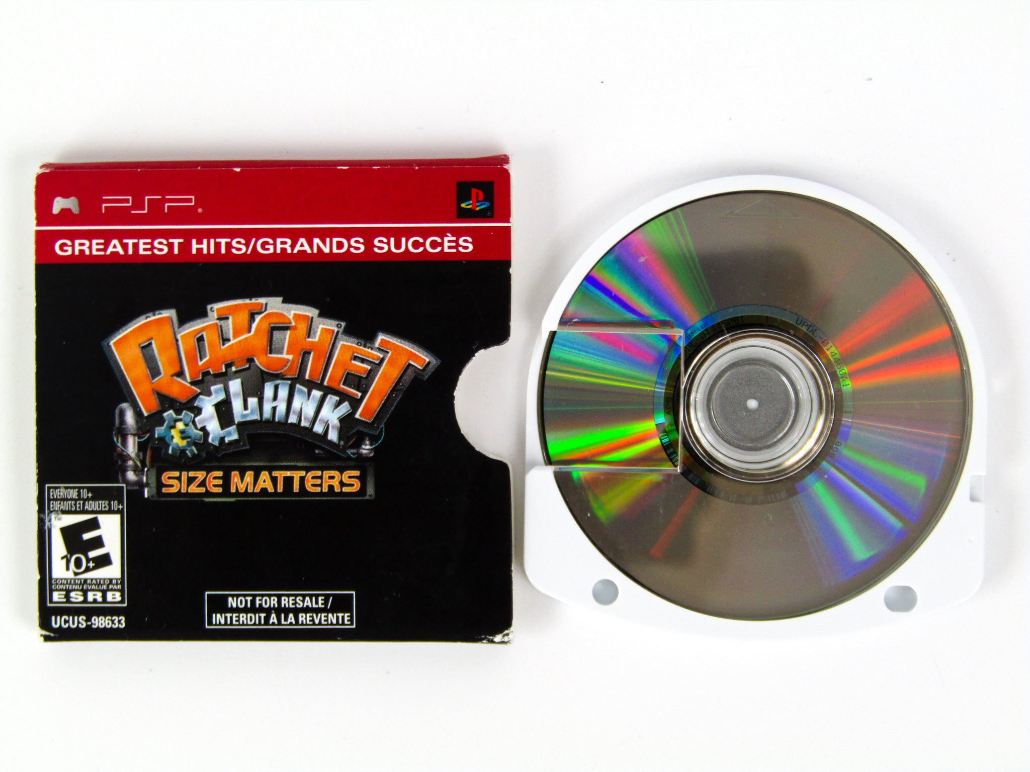 Ratchet Clank Size Matters Greatest Hits Psp (Seminovo) (Jogo