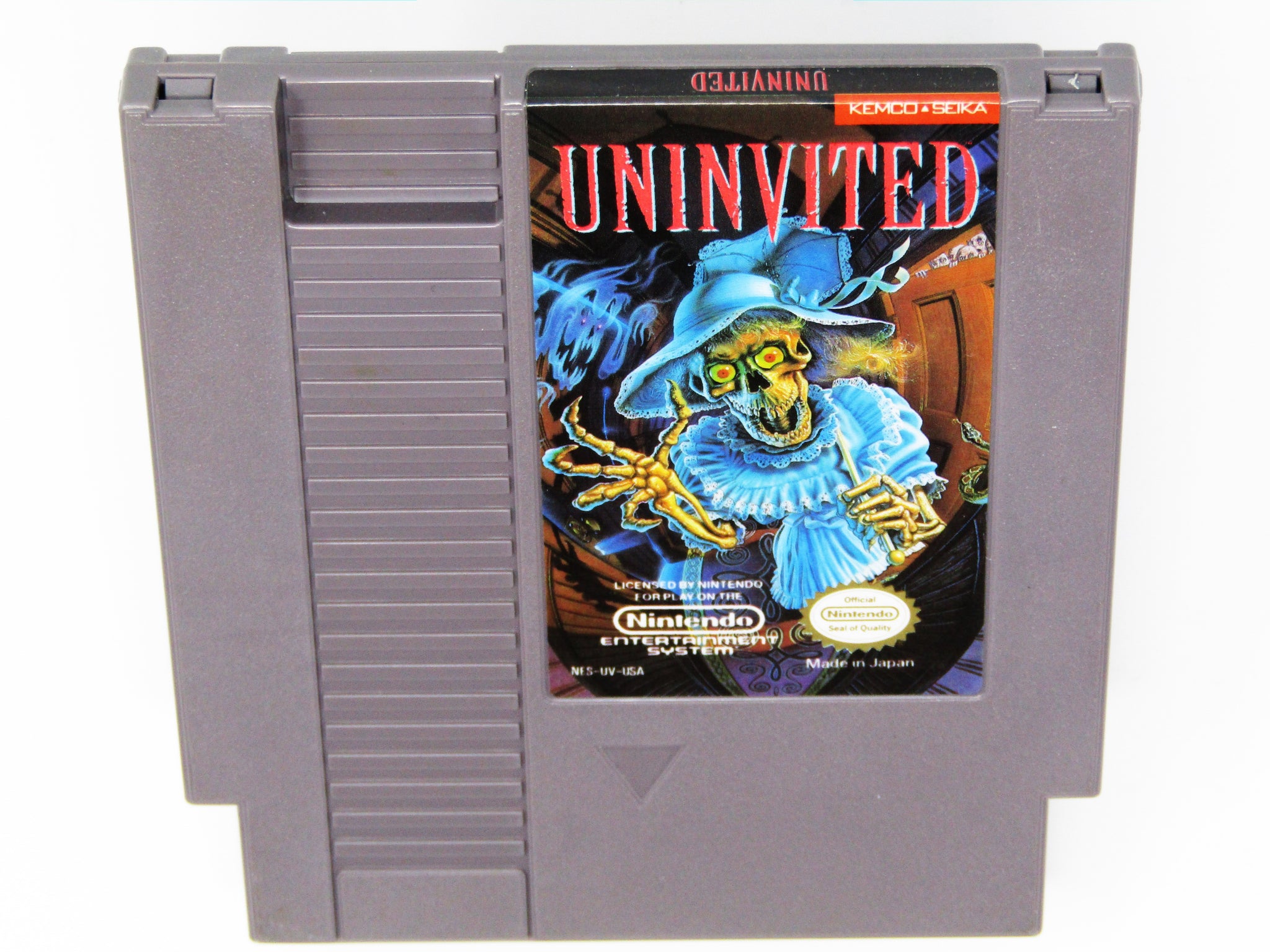 Uninvited for store Nintendo NES with Manual