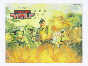 Operation Wolf [Manual] (Nintendo / NES)