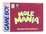 Mole Mania [Manual] (Game Boy)