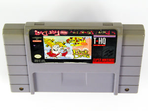 The Ren and Stimpy Show Fire Dogs (Super Nintendo / SNES)