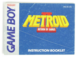 Metroid 2 Return Of Samus [Manual] (Nintendo Game Boy)
