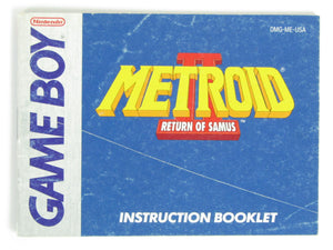 Metroid 2 Return Of Samus [Manual] (Game Boy)