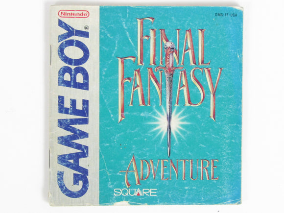 Final Fantasy Adventure [Manual] (Game Boy)