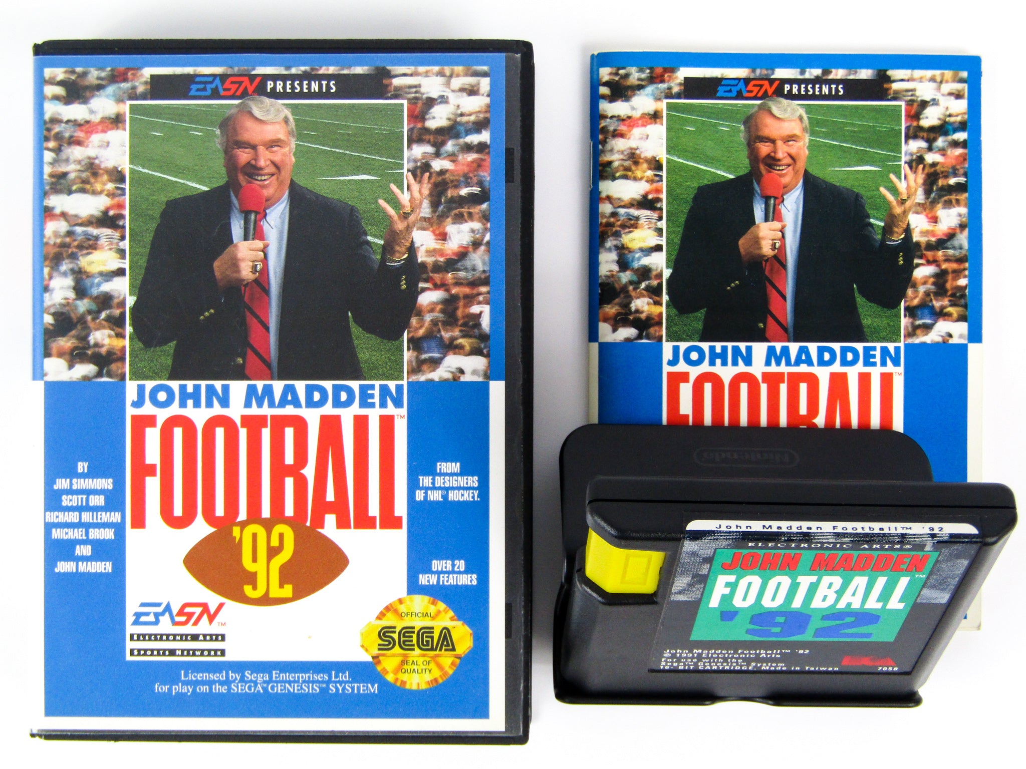 John Madden Football 92 Megadrive - Jeux Vidéo | Rakuten John Madden Football 92 Megadrive - Jeux Vidéo | Rakuten
