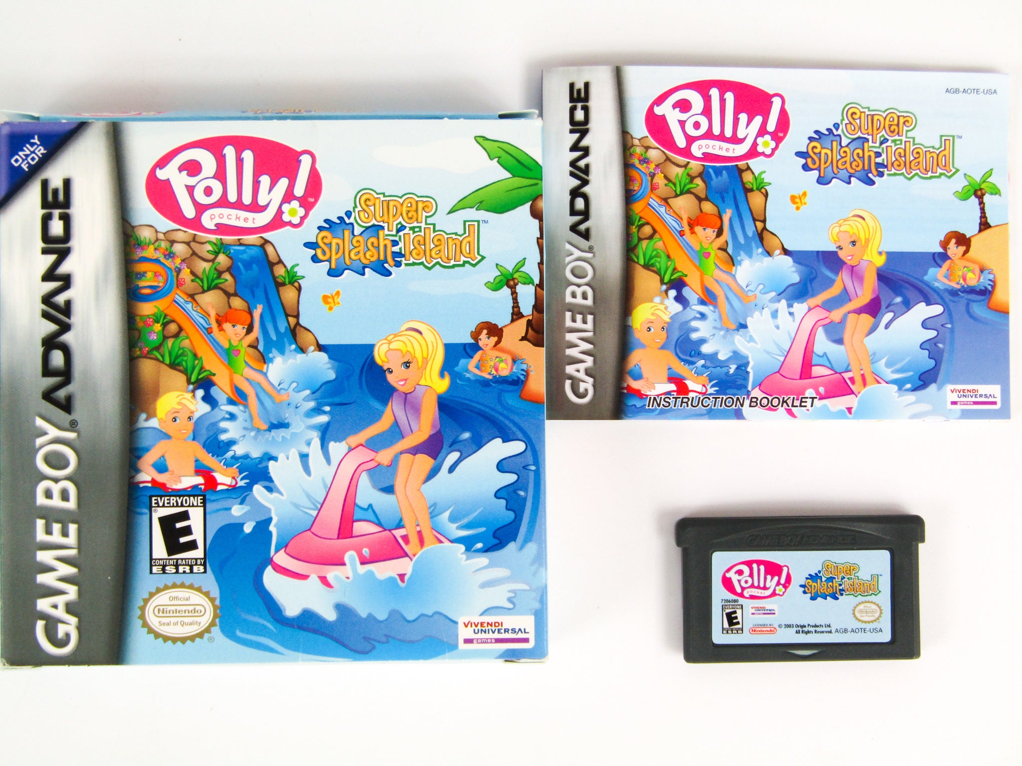 Polly Pocket Super Splash Island (Game Boy Advance / GBA) – RetroMTL