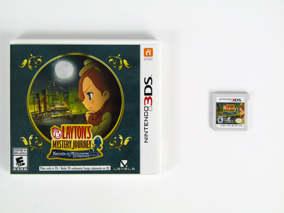 Layton's Mystery Journey: Katrielle And The Millionaires' Conspiracy (Nintendo 3DS)