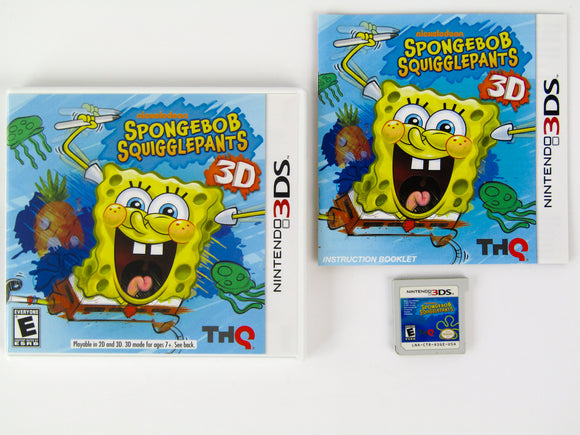 SpongeBob SquigglePants 3D (Nintendo 3DS)