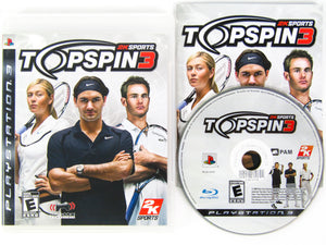 Top Spin 3 (Playstation 3 / PS3)