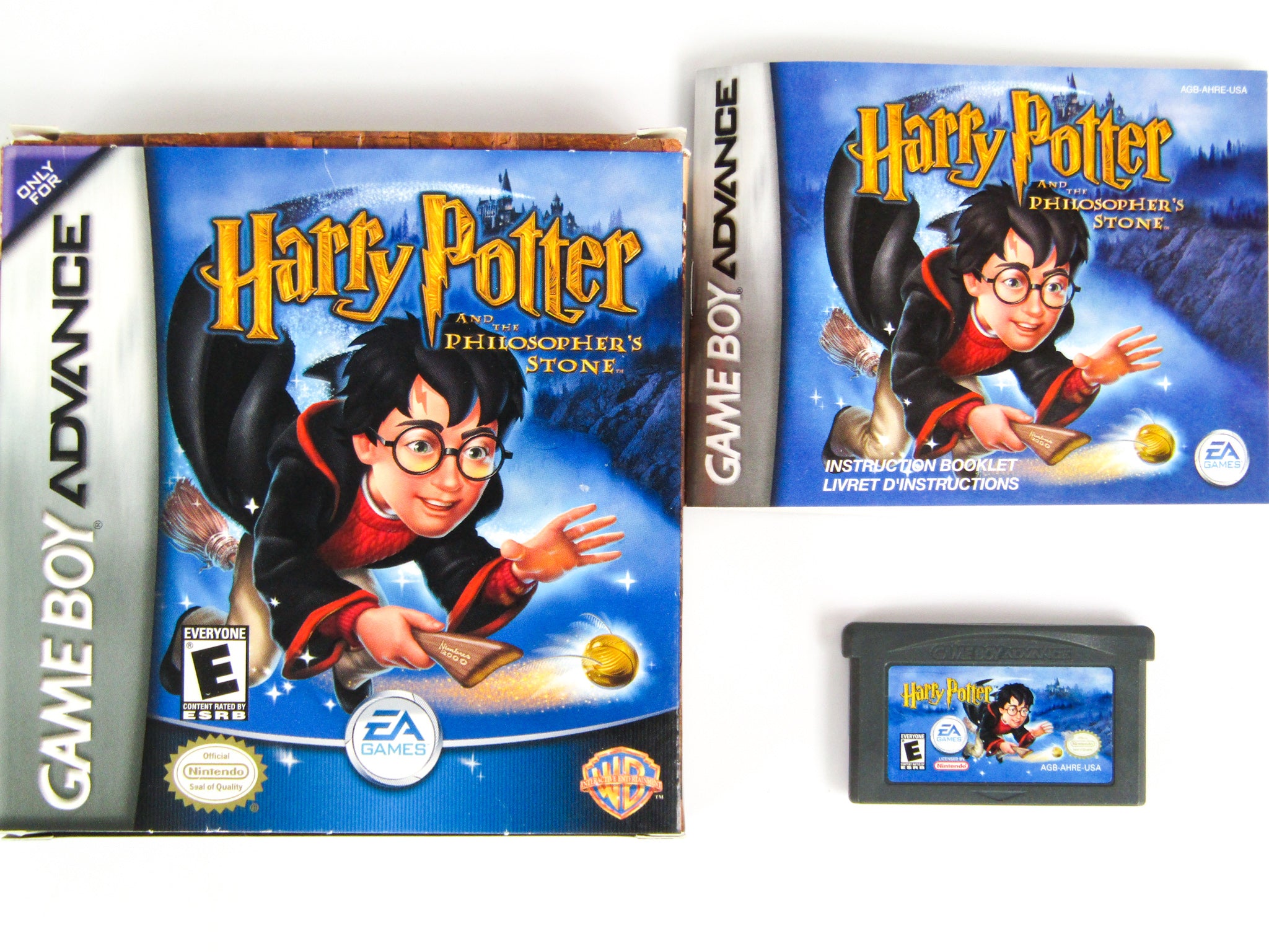 Harry Potter Sorcerers Stone (Game Boy Advance / GBA) – RetroMTL