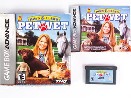 Paws & Claws Pet Vet (Nintendo Game Boy Advance / GBA)