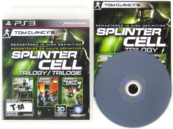 Splinter Cell Classic Trilogy HD (Playstation 3 / PS3) – RetroMTL