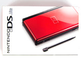 Nintendo DS Lite System Red Crimson and Black