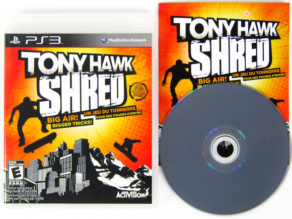 Tony Hawk: Shred (Playstation 3 / PS3)