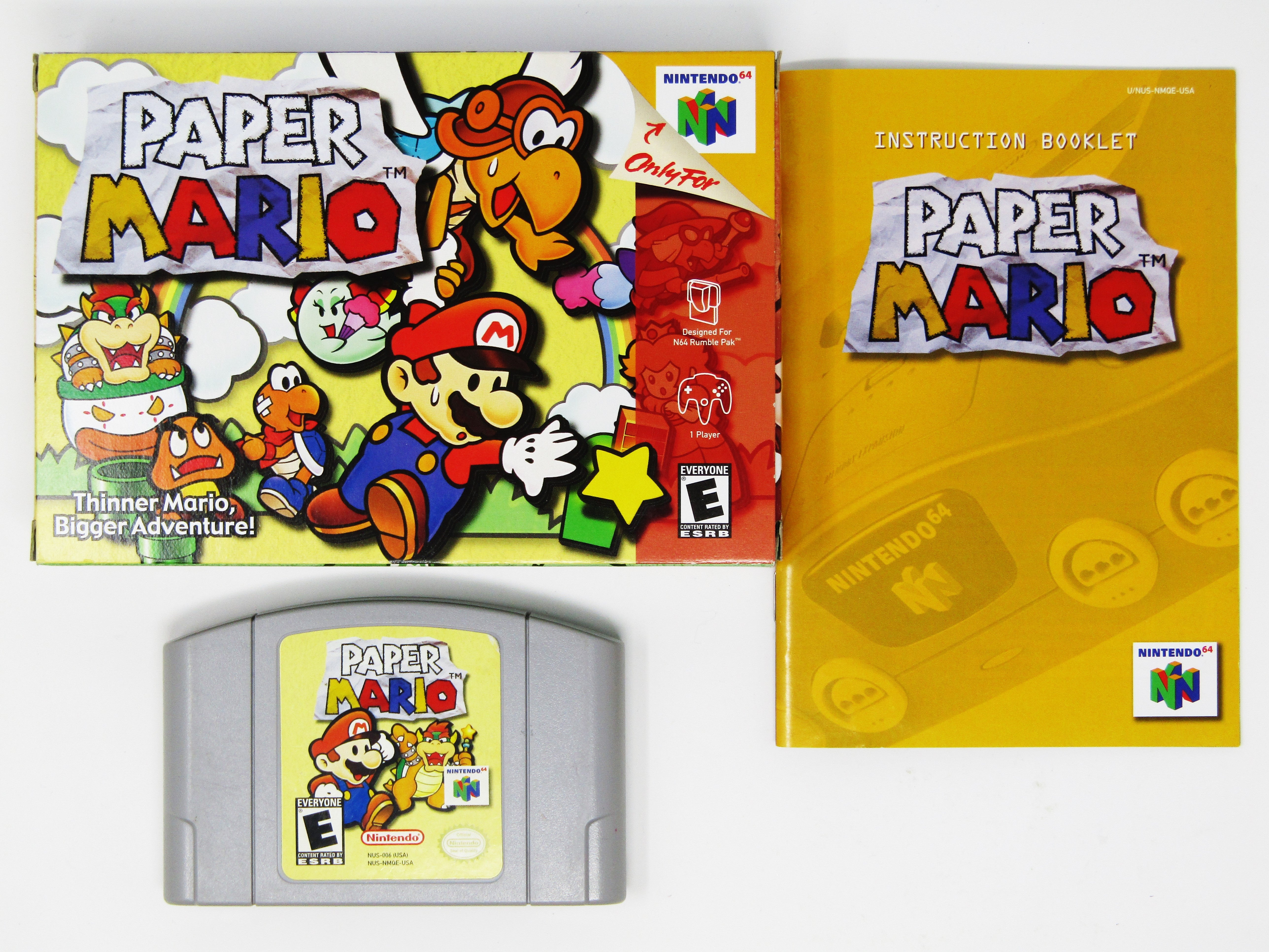 Nintendo 64 Paper.pdf Paper Mario (Nintendo 64 / N64) – Retro MTL