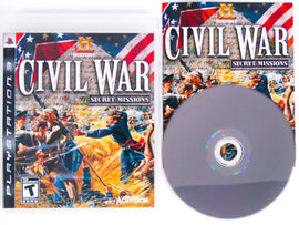 History Channel Civil War Secret Missions (PlayStation 3 / PS3)