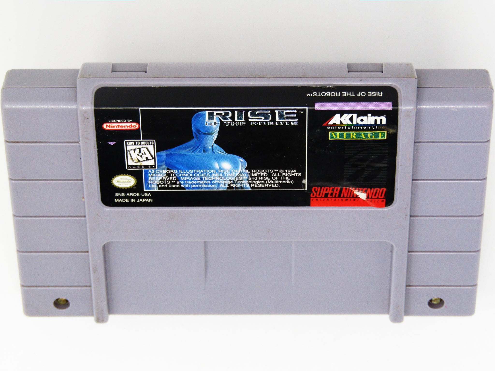 Snes Rt Rise Of The Robots (Super Nintendo / SNES) – Retro MTL