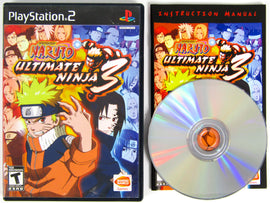 Naruto Ultimate Ninja 3 (PlayStation 2 / PS2)