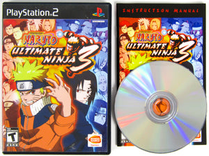Naruto Ultimate Ninja 3 (Playstation 2 / PS2)