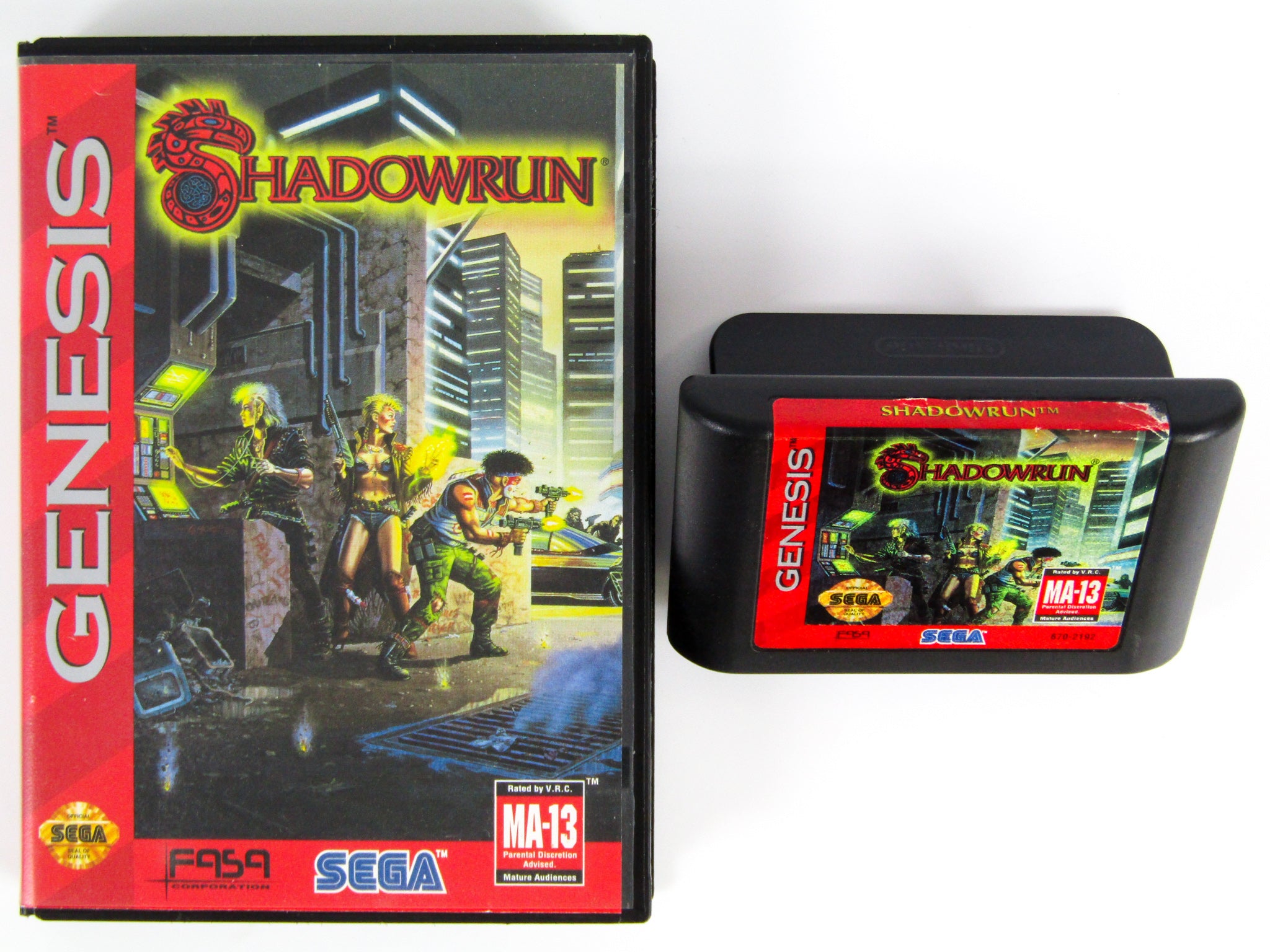 SHADOWRUN Shadow Run Sega Genesis Action/RPG Sealed 10086013528