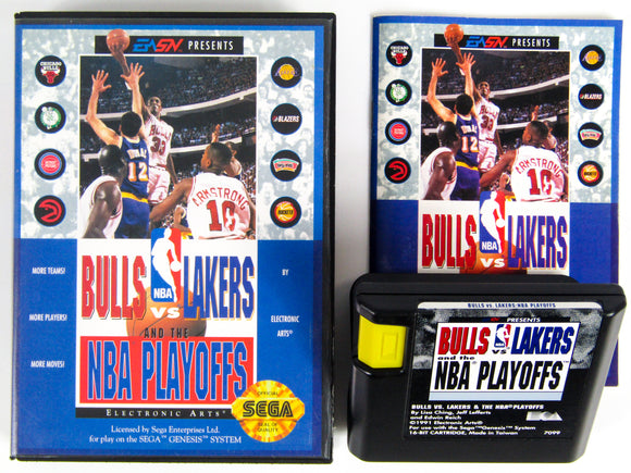 Bulls vs Lakers and the NBA Playoffs (Sega Genesis)