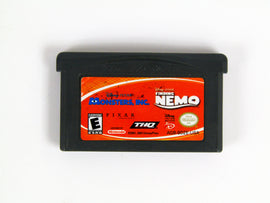 Finding Nemo And Monsters Inc Bundle (Nintendo Game Boy Advance / GBA)