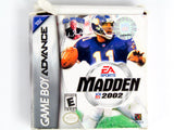 Madden 2002 (Game Boy Advance / GBA)