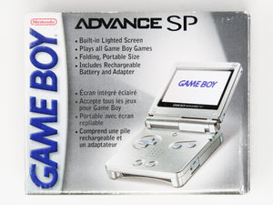 Platinum Game Boy Advance SP System [AGS-001] (Game Boy Advance