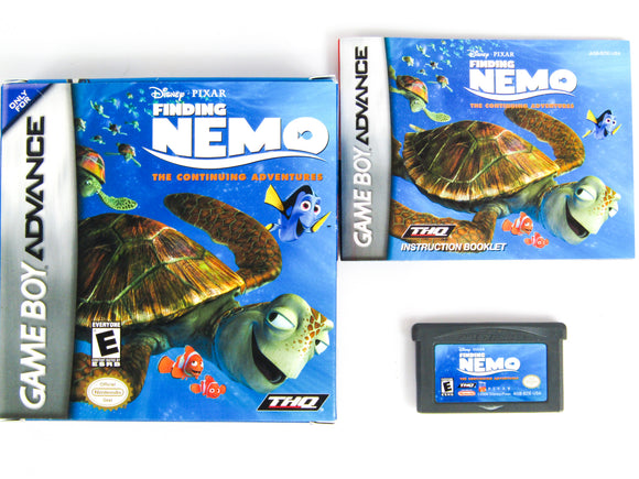 Finding Nemo The Continuing Adventures (Game Boy Advance / GBA)