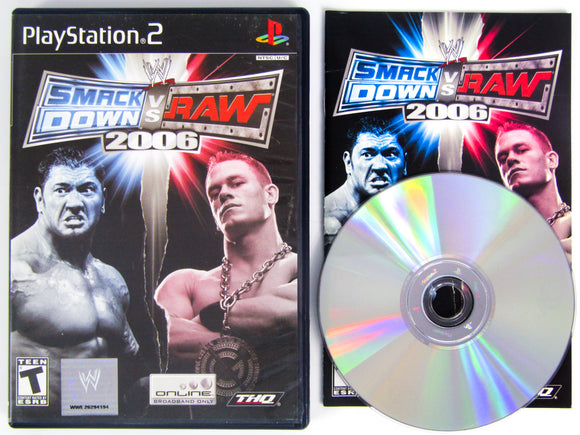 WWE Smackdown vs. Raw 2006 (Playstation 2 / PS2)