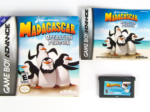 Madagascar Operation Penguin (Game Boy Advance / GBA)