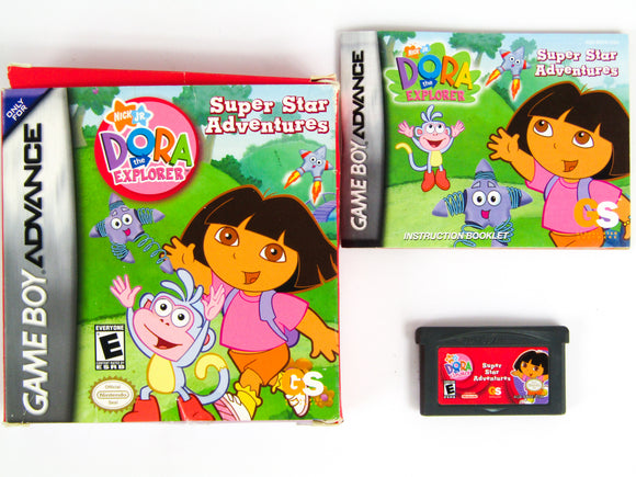 Dora the Explorer Super Star Adventures (Game Boy Advance / GBA)