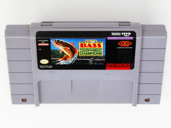 TNN Bass Tournament of Champions (Super Nintendo / SNES)