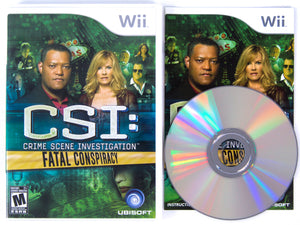 CSI: Fatal Conspiracy (Nintendo Wii)