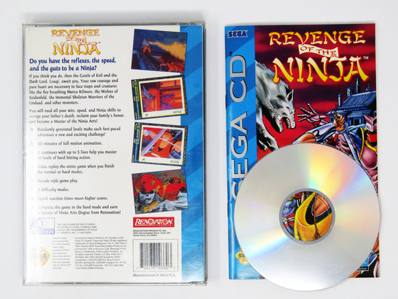 Revenge of the ninja (Sega CD)