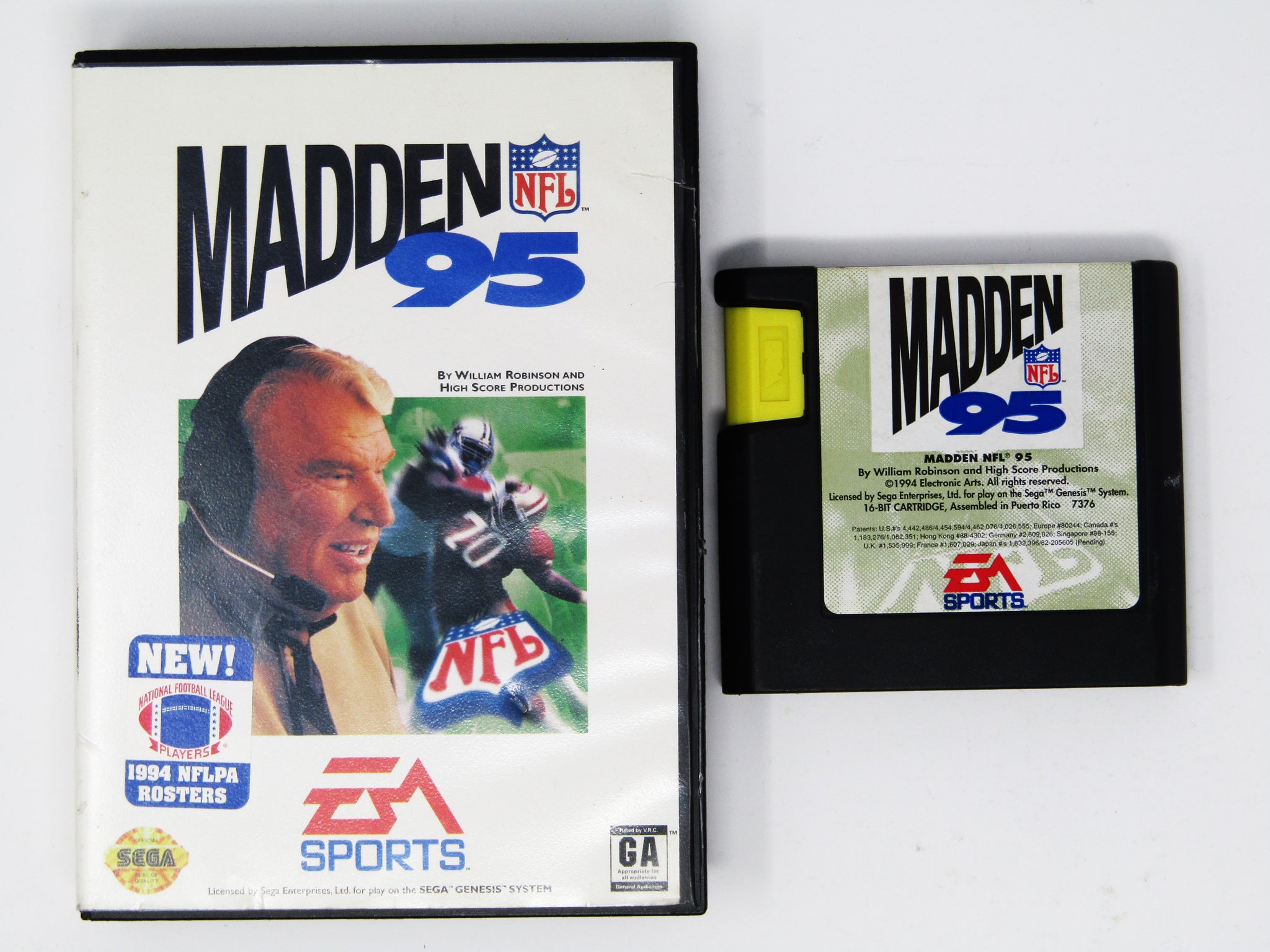 Madden NFL '95 Sega Genesis Gameplay HD 