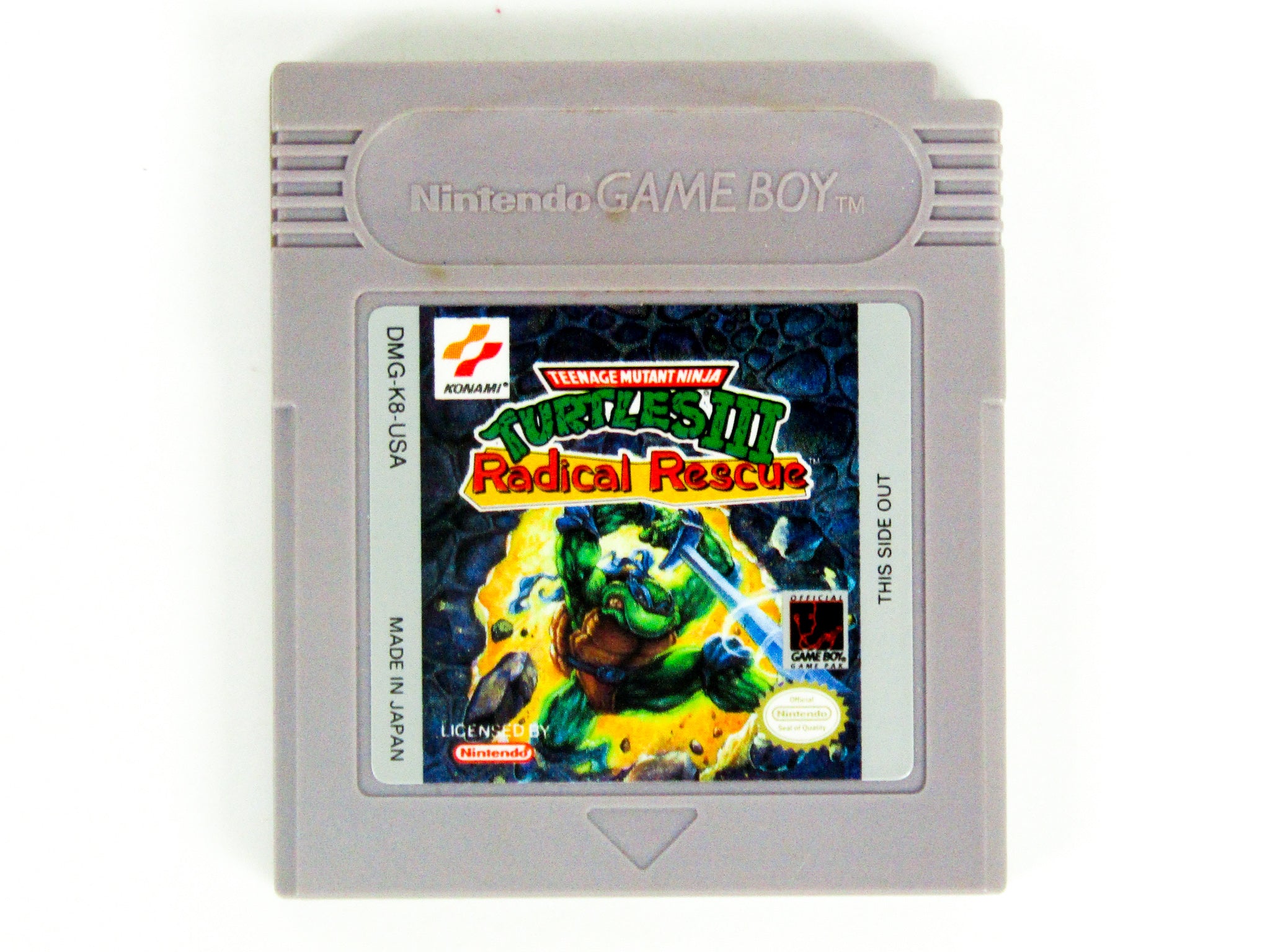 Teenage Mutant Ninja Turtles III 3 Radical Rescue (Nintendo Game Boy ...