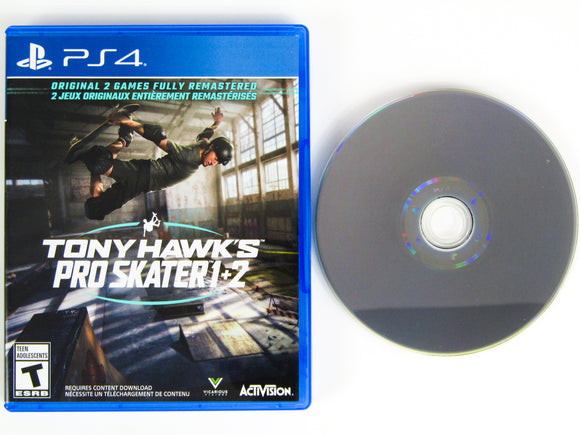 Tony Hawk's Pro Skater 1 + 2 (Playstation 4 / PS4)