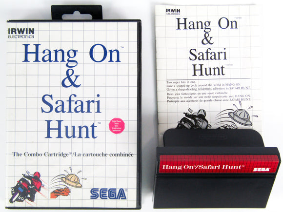 Hang-On And Safari Hunt (Sega Master System)