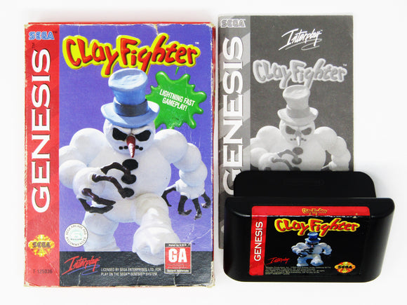 Clay Fighter [Cardboard Box] (Genesis)