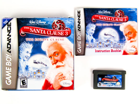 Santa Clause 3 The Escape Clause (Game Boy Advance / GBA)