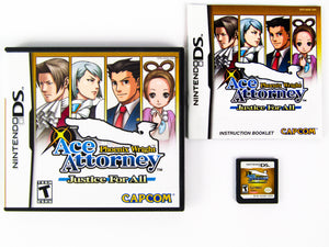 Phoenix Wright: Ace Attorney Justice For All (Nintendo DS)