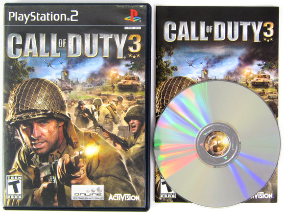 Call Of Duty 3 (Playstation 2 / PS2)