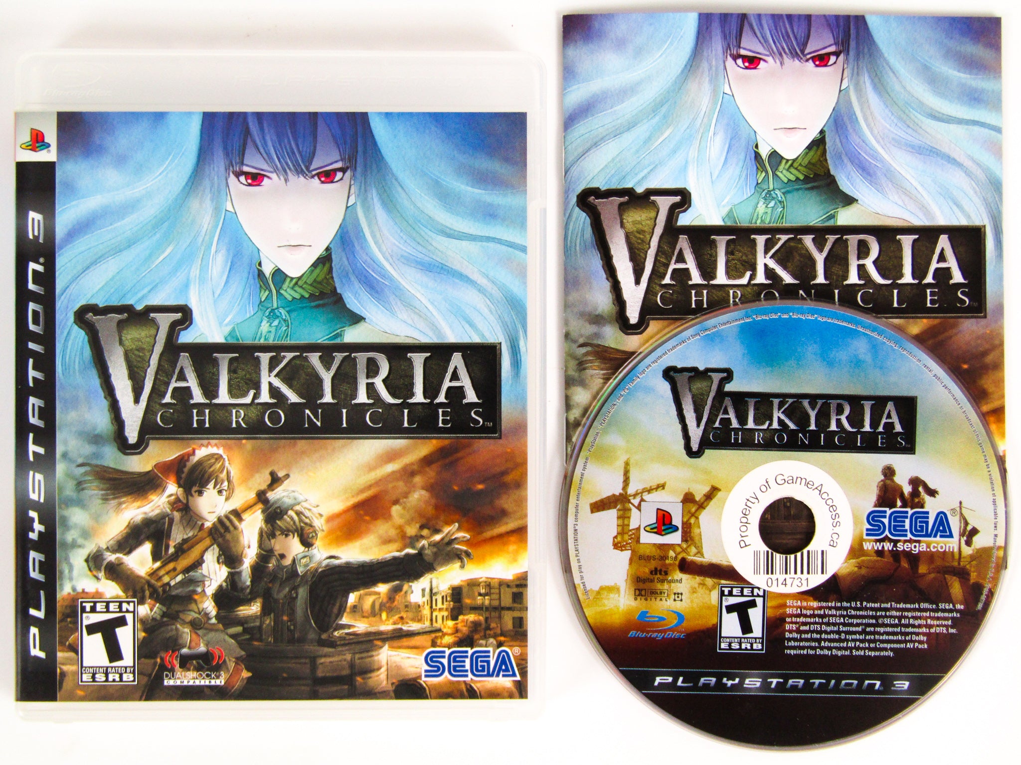 Senjou no Valkyria - outlet Playstation 3 - 2009 - Japan PS3 Import