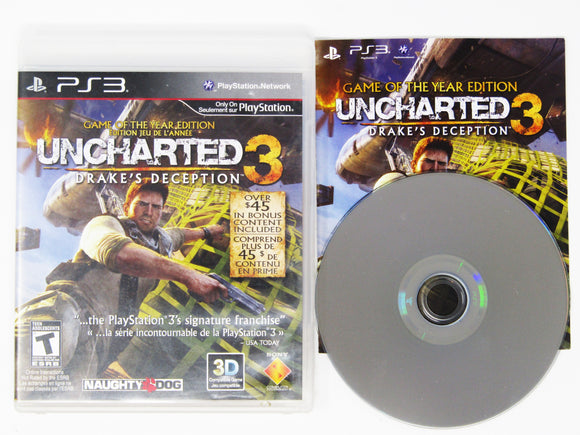 Uncharted 3: Drake's Deception [Game of the Year] (Playstation 3 / PS3)