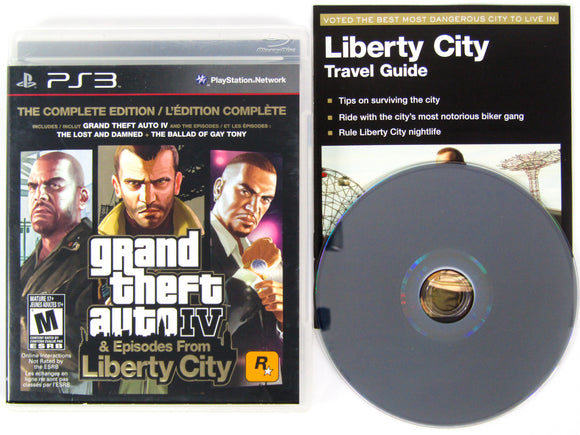 Grand Theft Auto IV 4 [Complete Edition] (Playstation 3 / PS3)