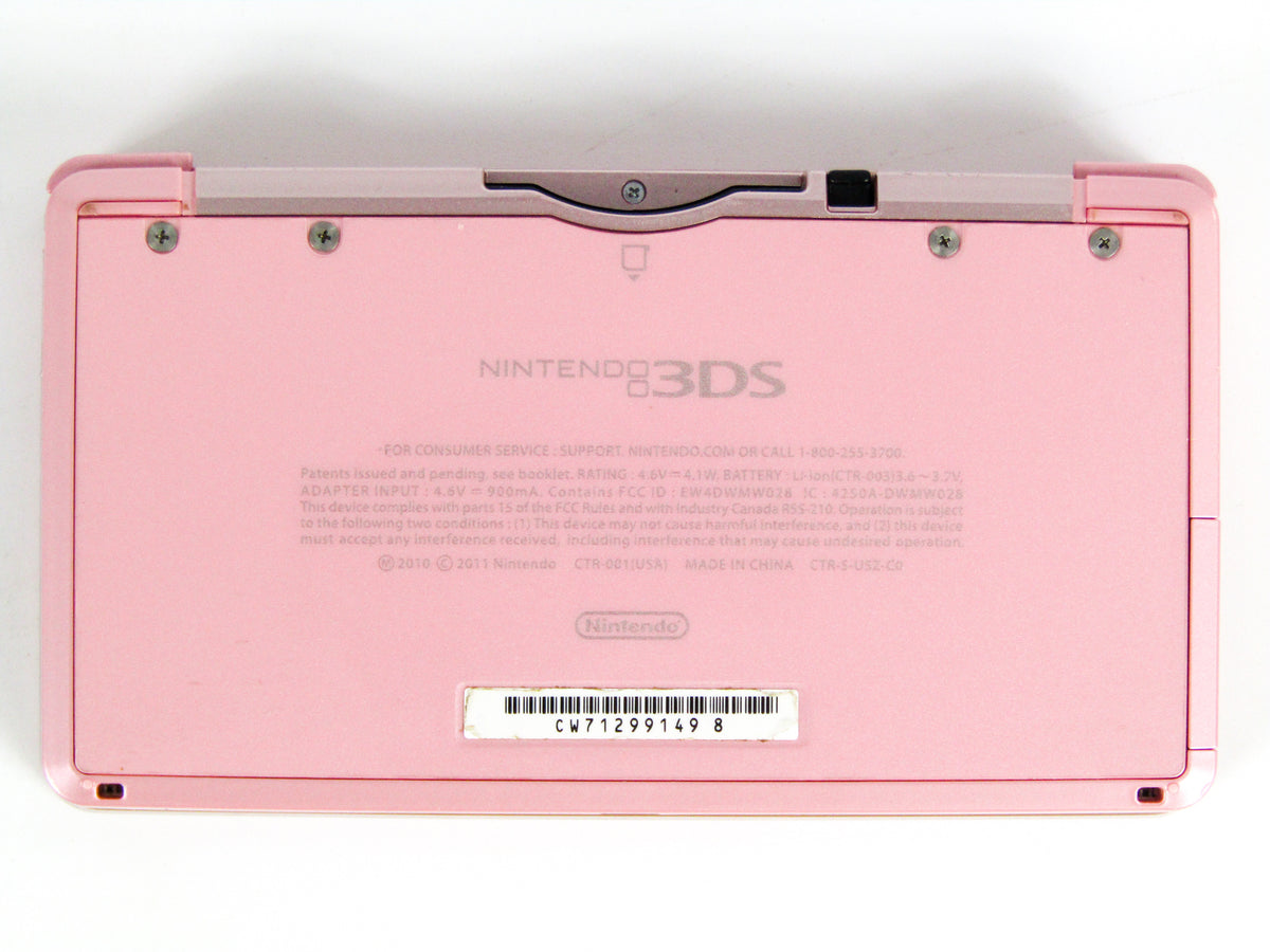 Nintendo 3DS System Pearl Pink – RetroMTL