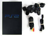 Playstation 2 System Black with 1 Assorted Controller (PS2)